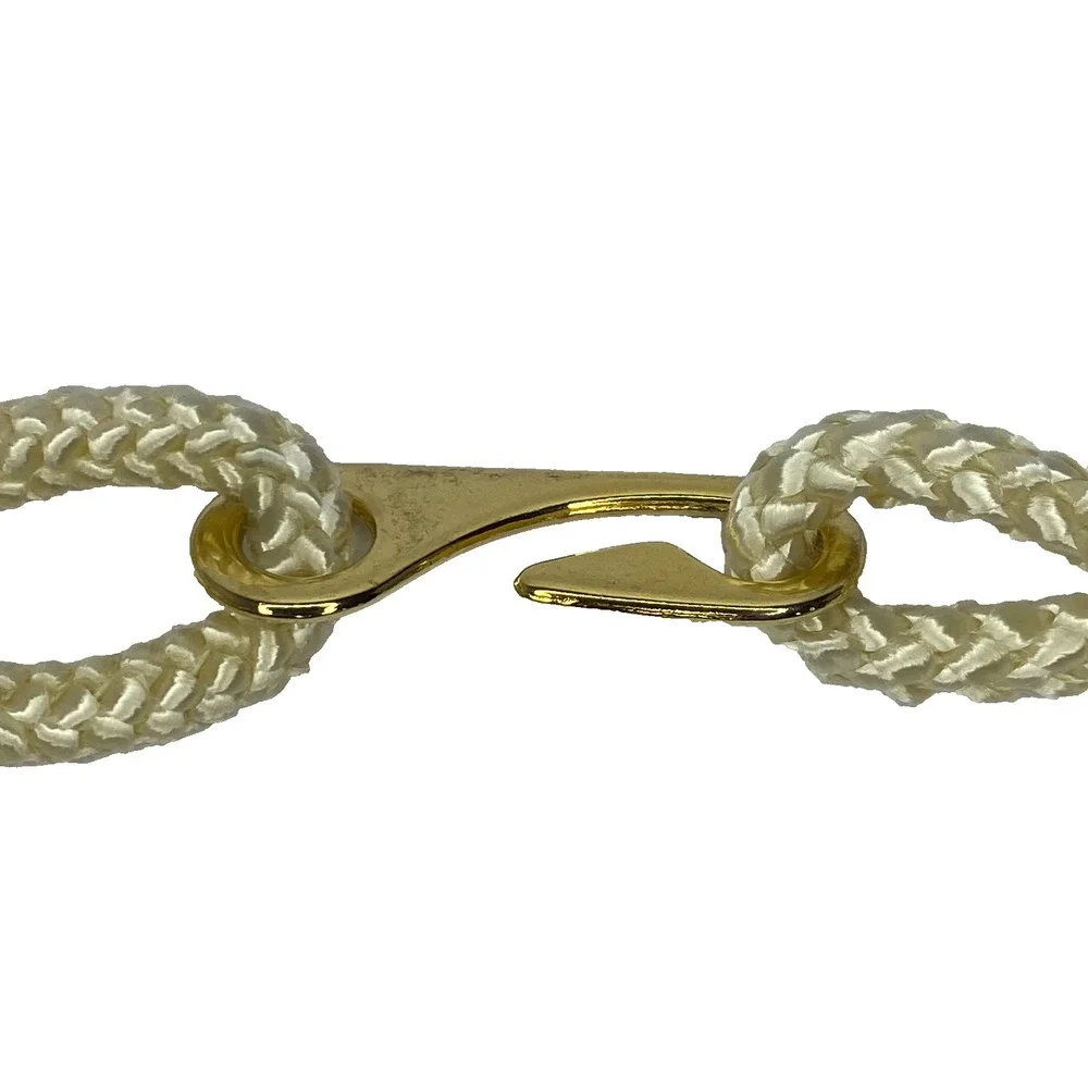 Macrame Braided Stretch Rope‎ Belt Womens 36